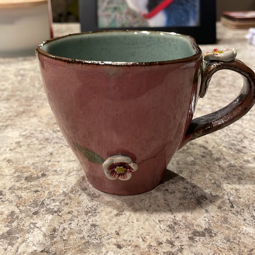 Korean handmade pottery - tea mug